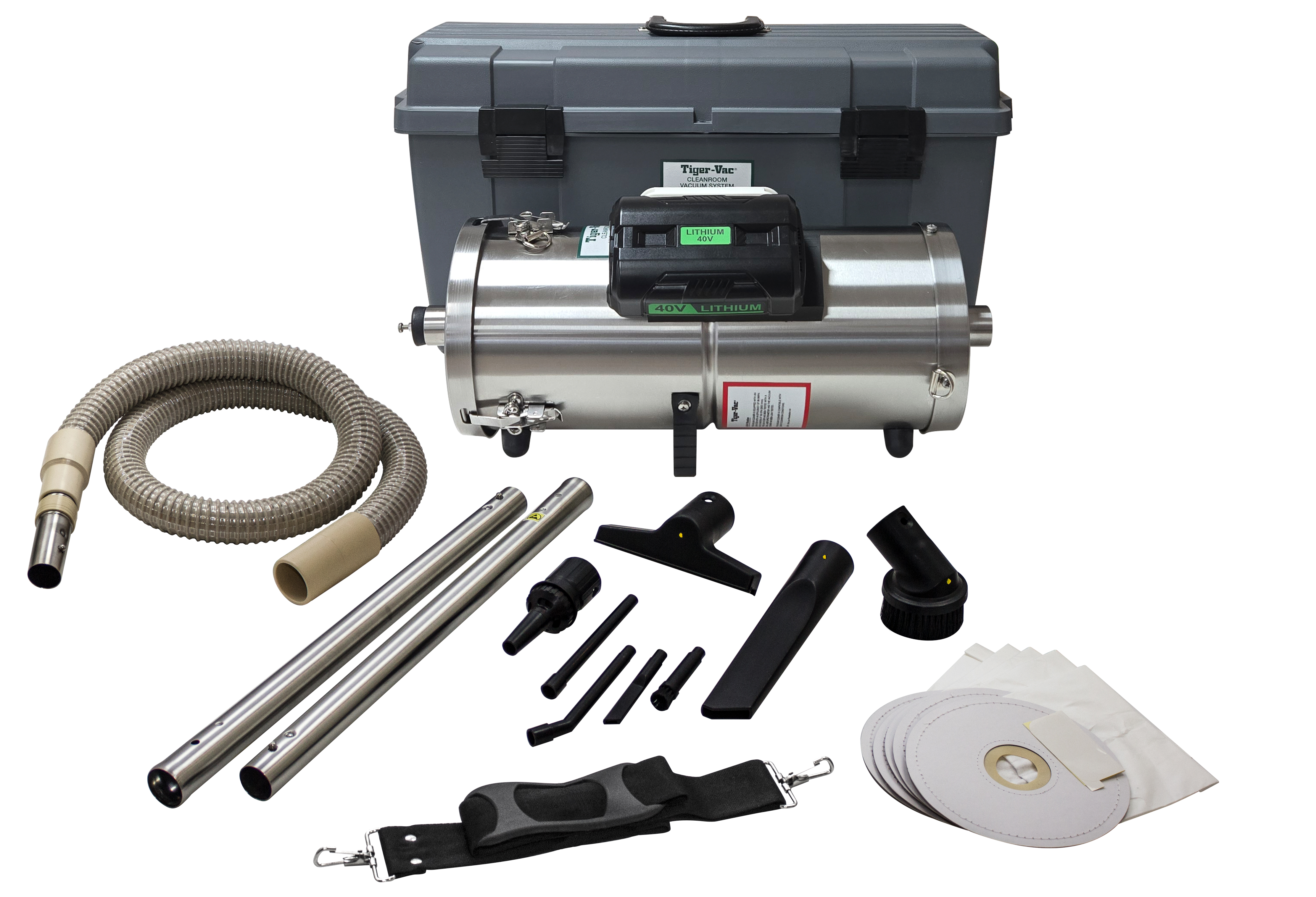 Reinraum-Handsauger MV-1CR (HH-CC) mit Akku