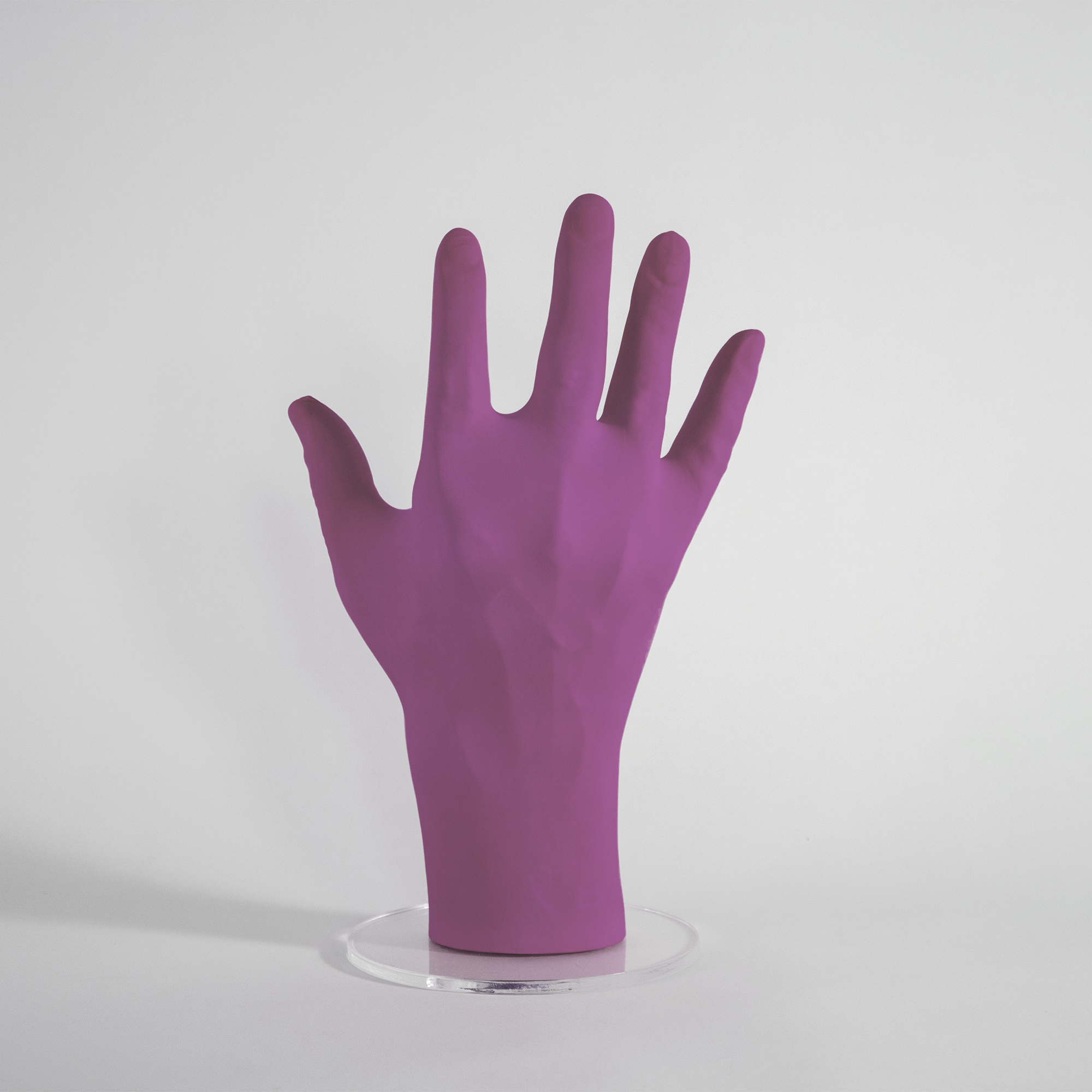 Nitril Reinraum - Handschuh SimTec | NG030 | Purple Red - Front View