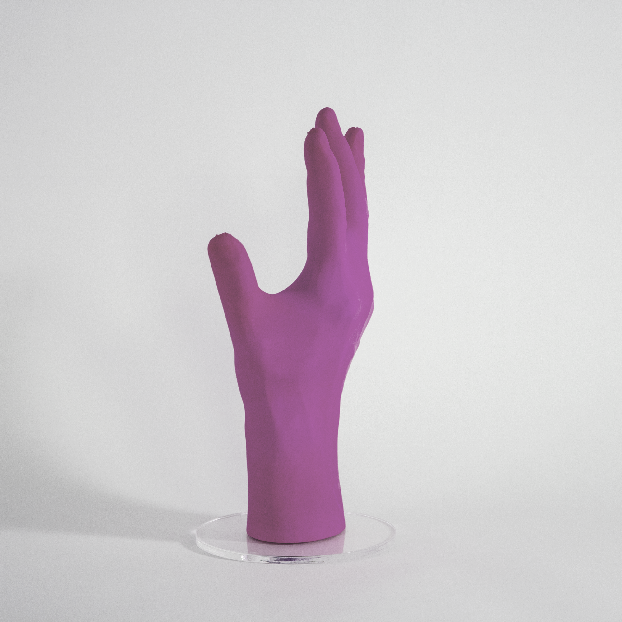 Nitril Reinraum - Handschuh SimTec | NG030 | Purple Red - Side View