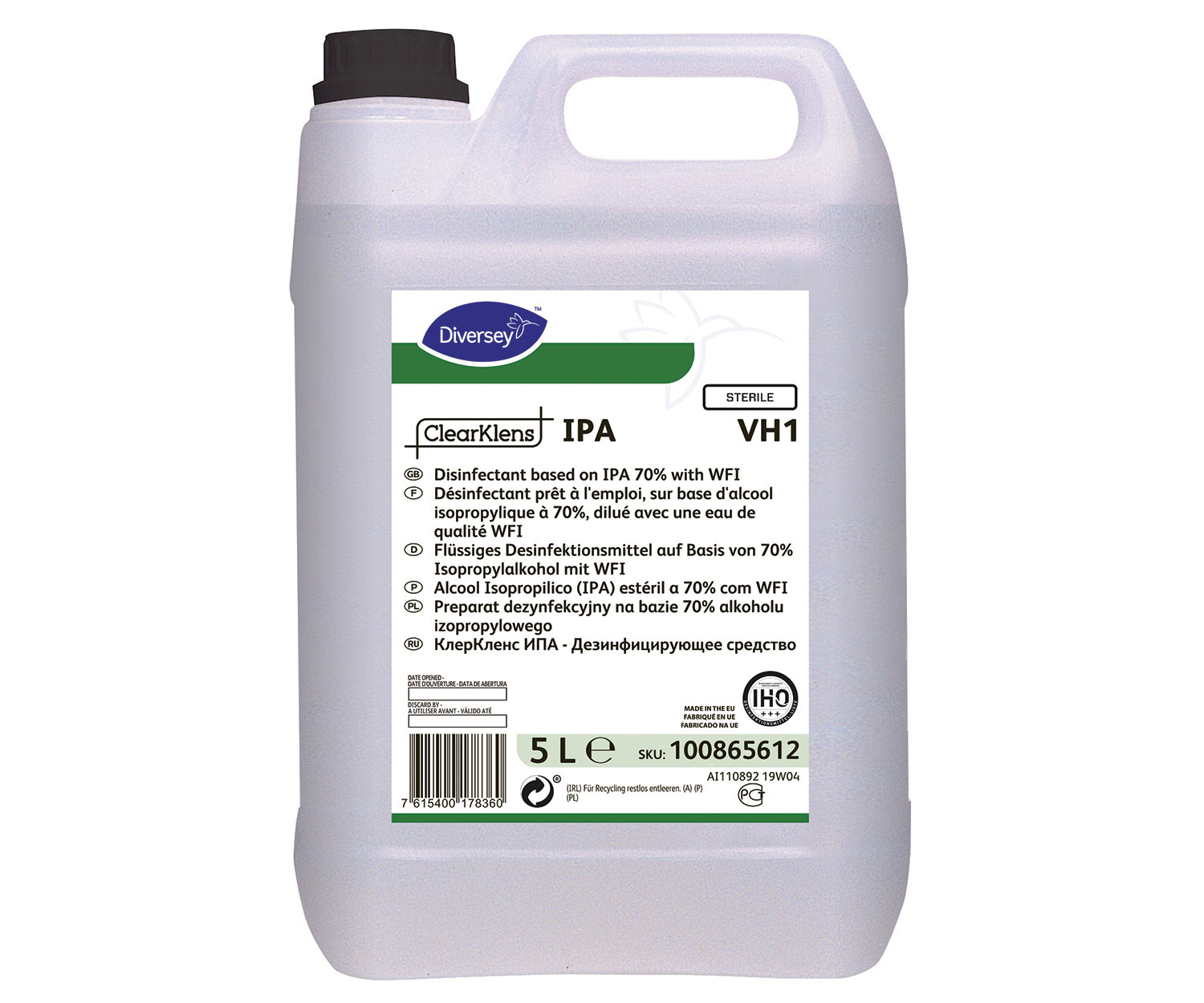 Desinfektionsmittel ClearKlens IPA