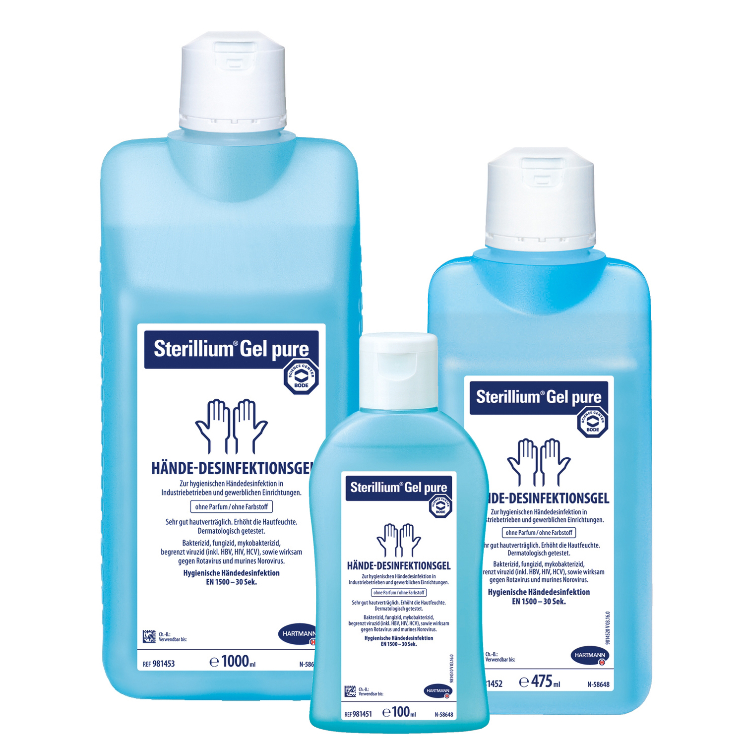 Hand Disinfection Gel Sterillium® Gel Pure