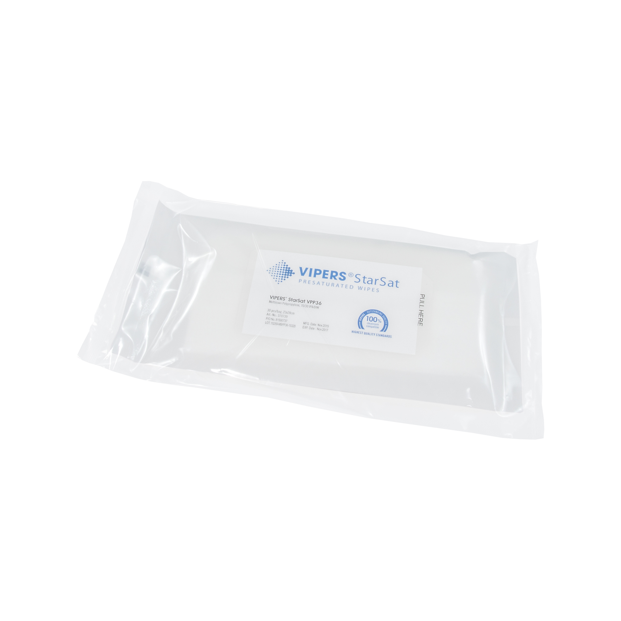 Cleanroom Wipe VIPERS® StarSat VPP36