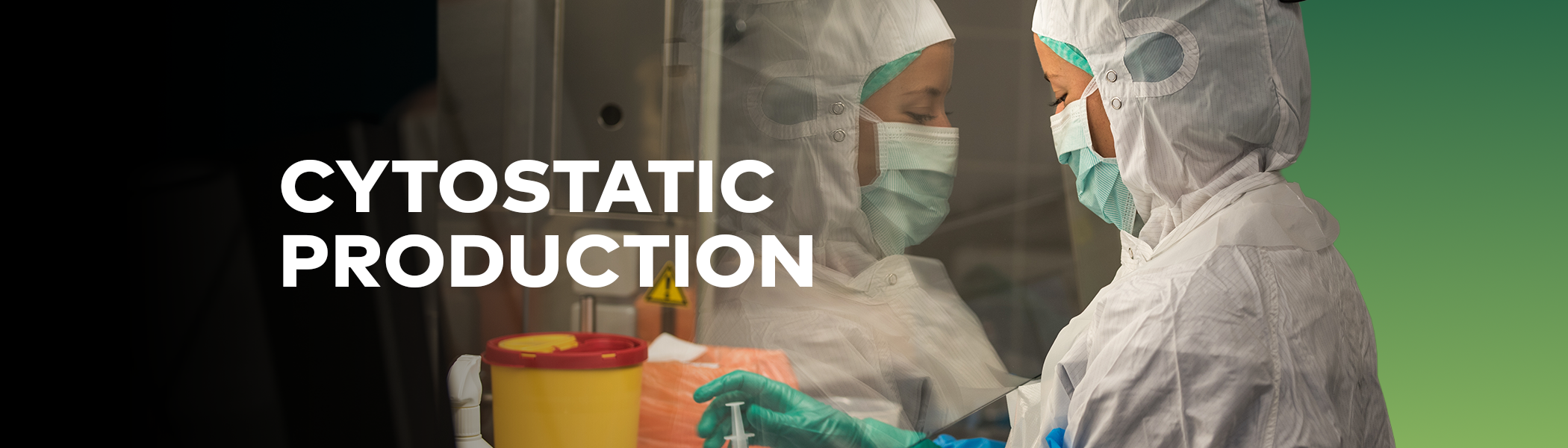 Header | Cytostatic | IAB Cleanroom Products