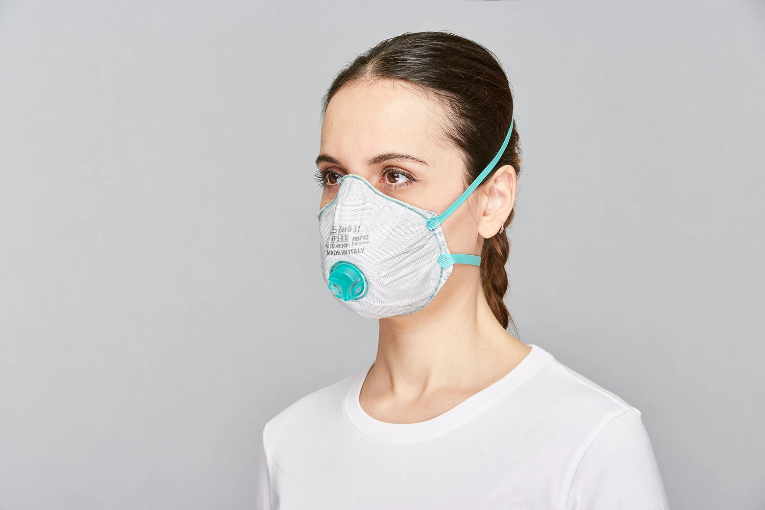 BLS | Zer0 31 | Respirator mask | Side View - Left